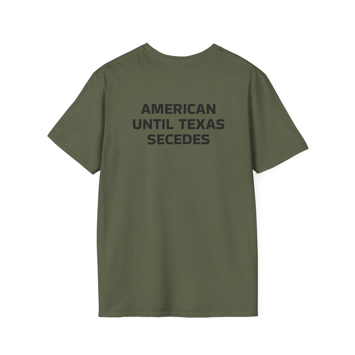 Texas Pride T-Shirt — “American Until Texas Secedes” Graphic Tee