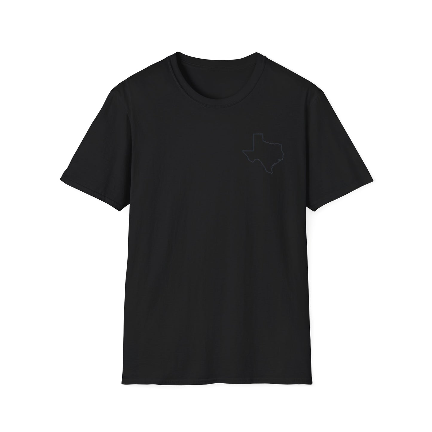 Texas Outline T-Shirt —  Logo Only