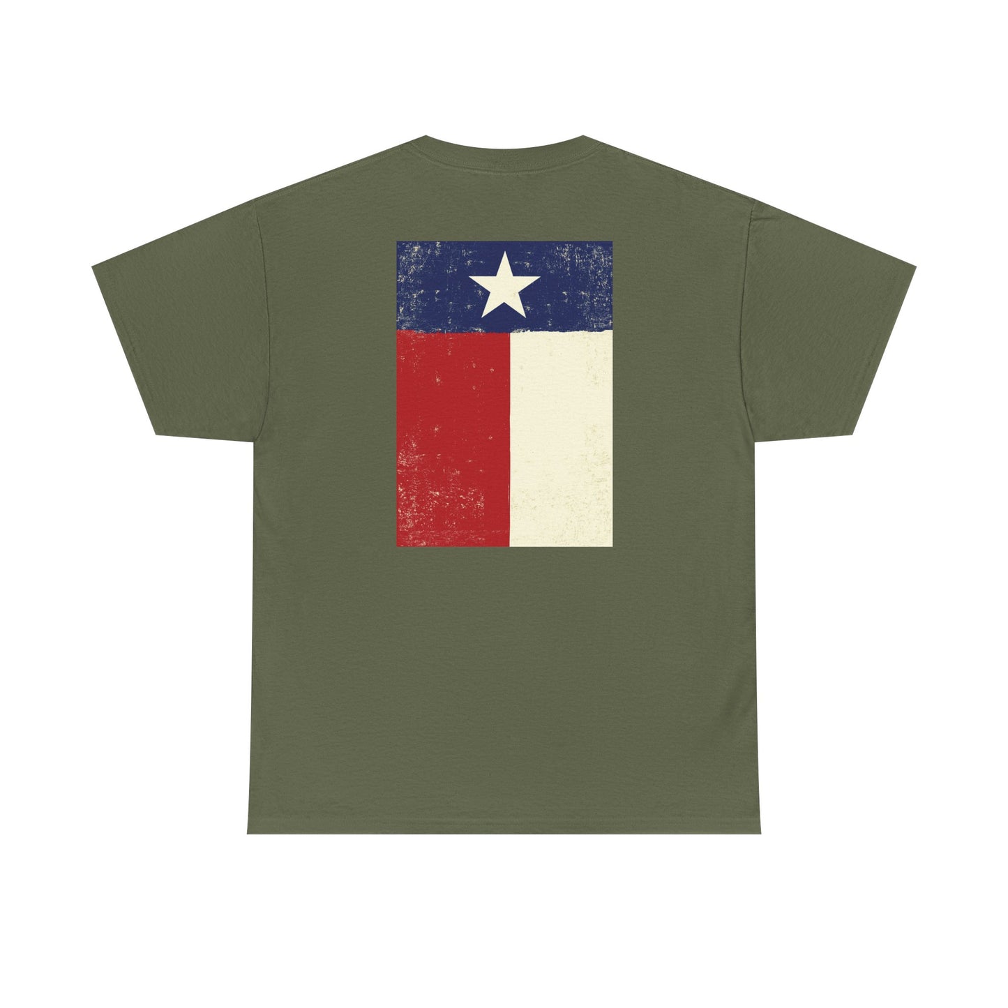 Unisex Heavy Cotton Tee "Texas Flag"