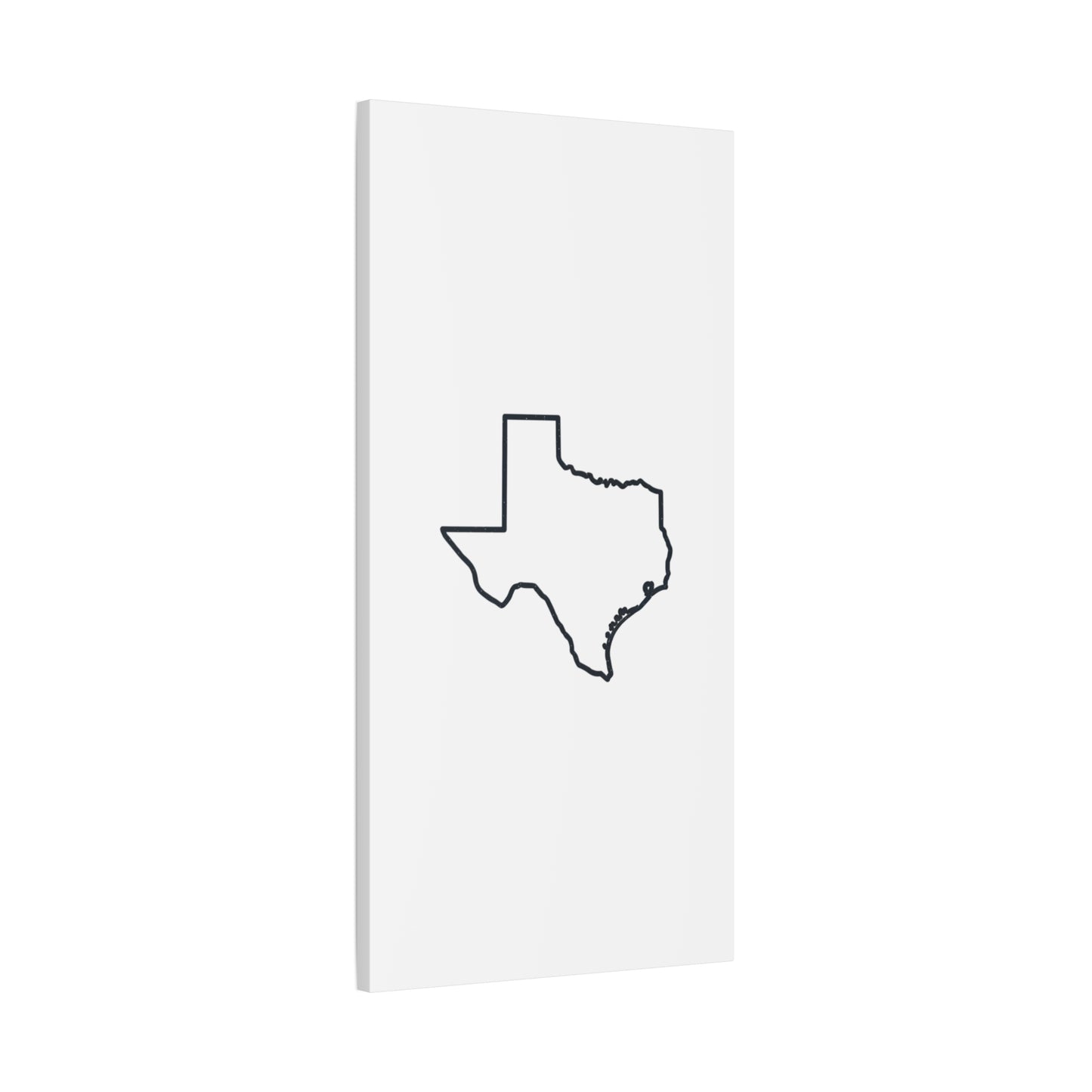 Texas Outline Canvas Wall Art