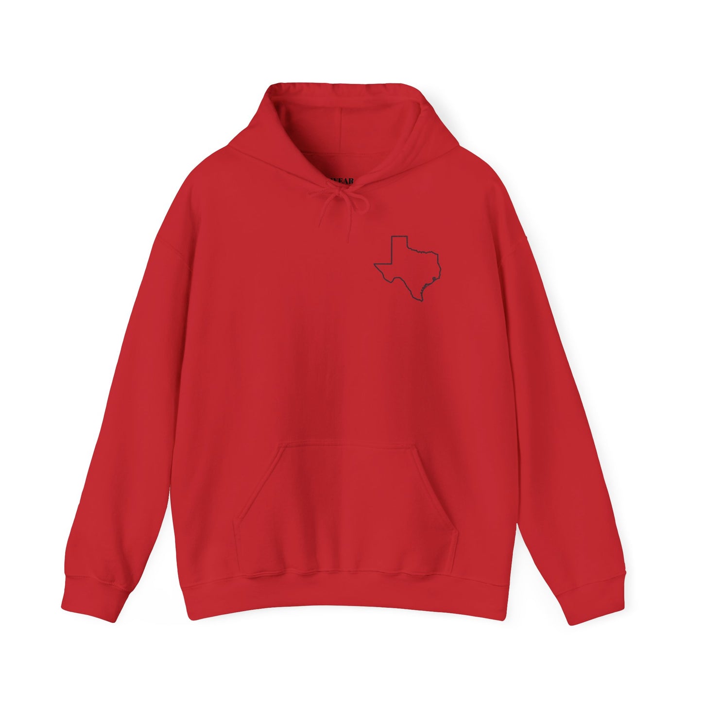 Unisex Heavy Blend™ Hooded Sweatshirt "American Until Texas Secedes"