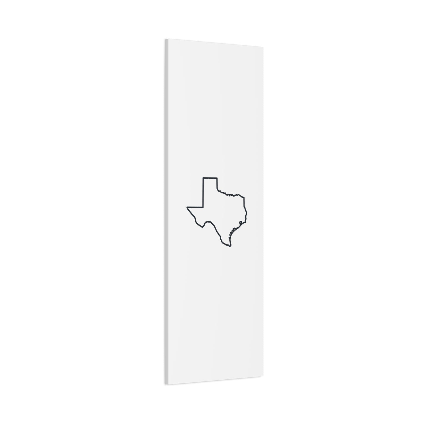 Texas Outline Canvas Wall Art