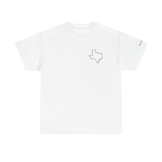 Unisex Heavy Cotton Tee "Texas Flag"