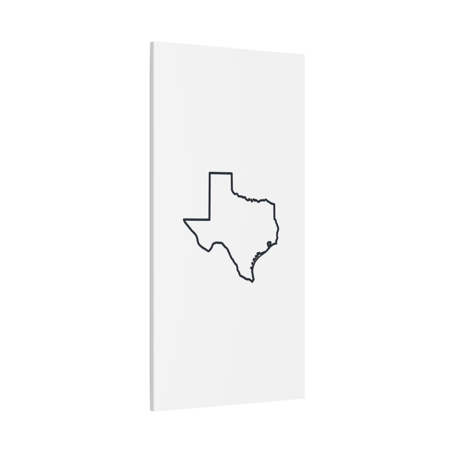 Texas Outline Canvas Wall Art