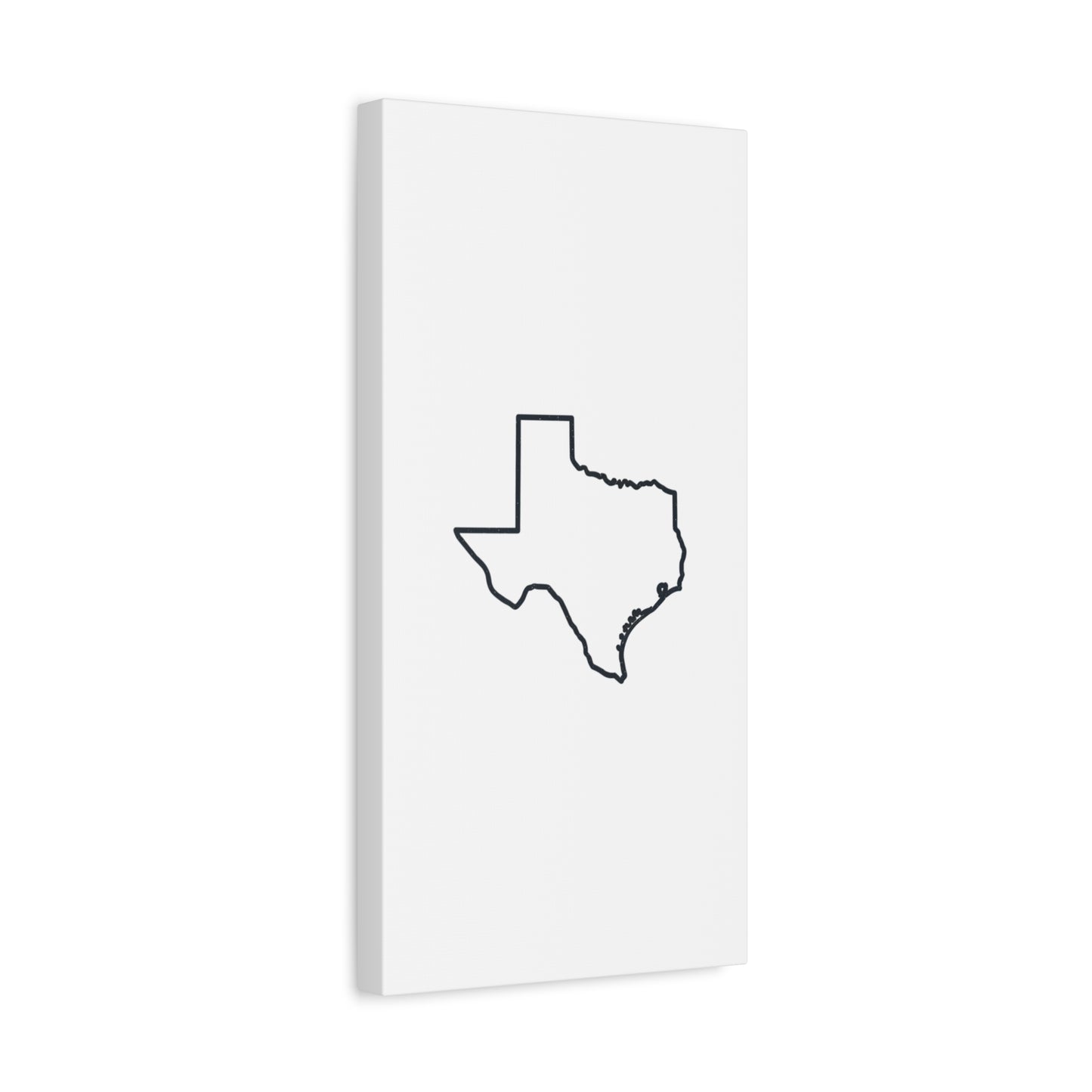 Texas Outline Canvas Wall Art