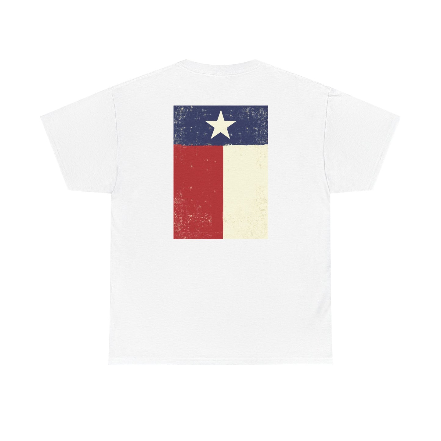 Unisex Heavy Cotton Tee "Texas Flag"