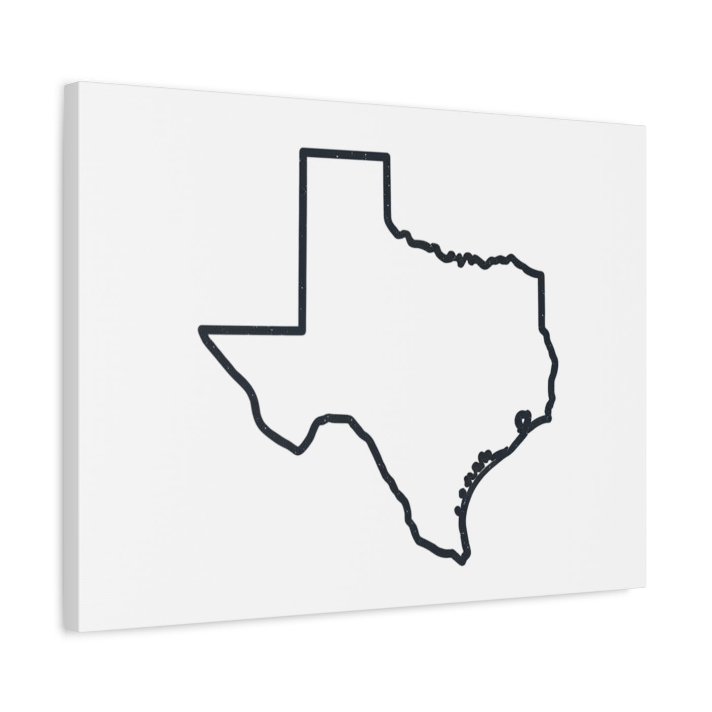Texas Outline Canvas Wall Art