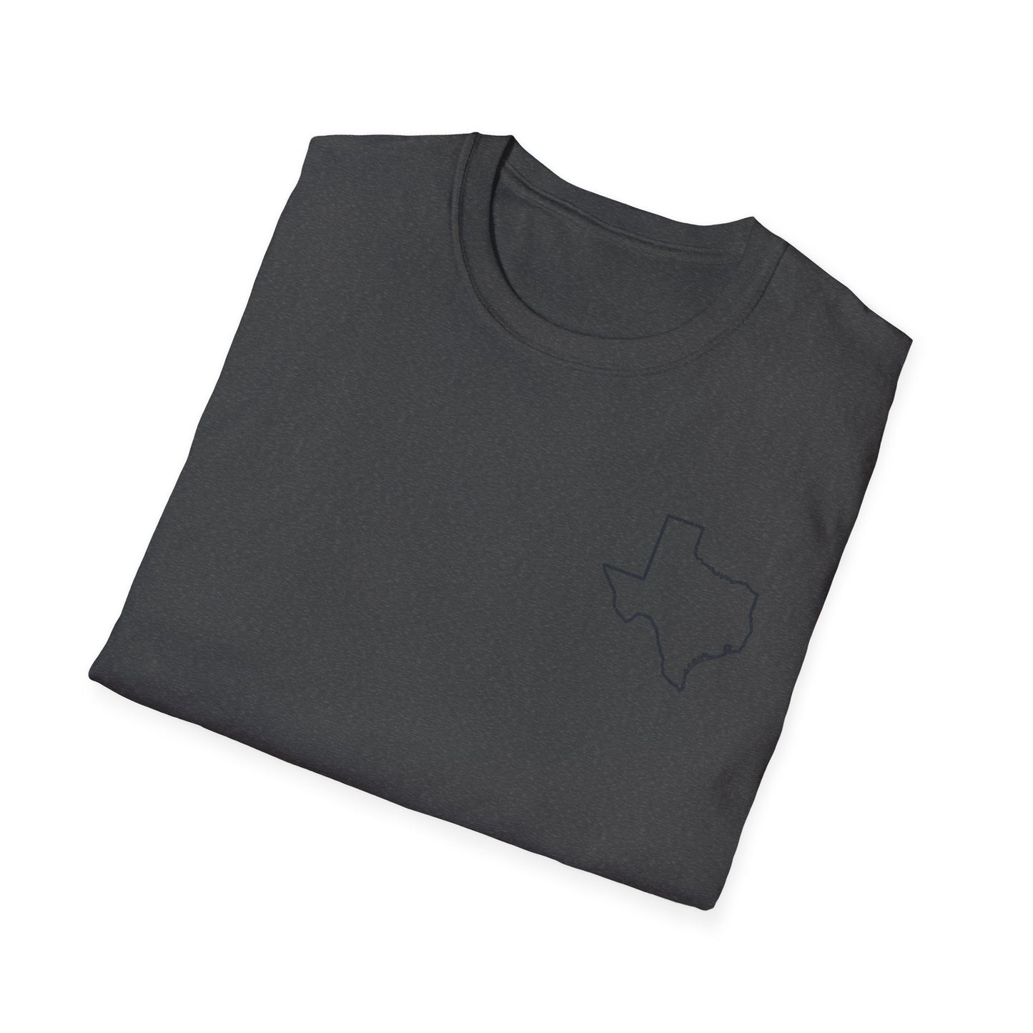 Texas Outline T-Shirt —  Logo Only