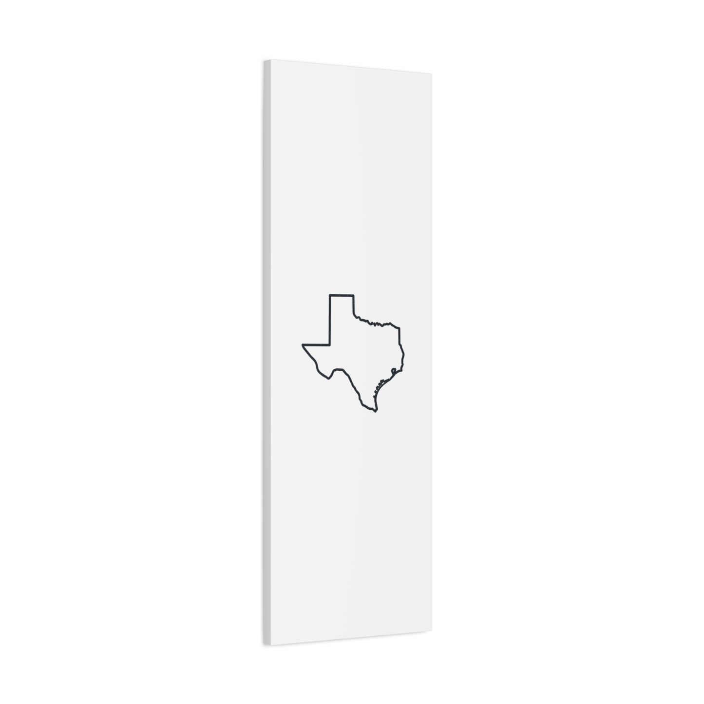 Texas Outline Canvas Wall Art