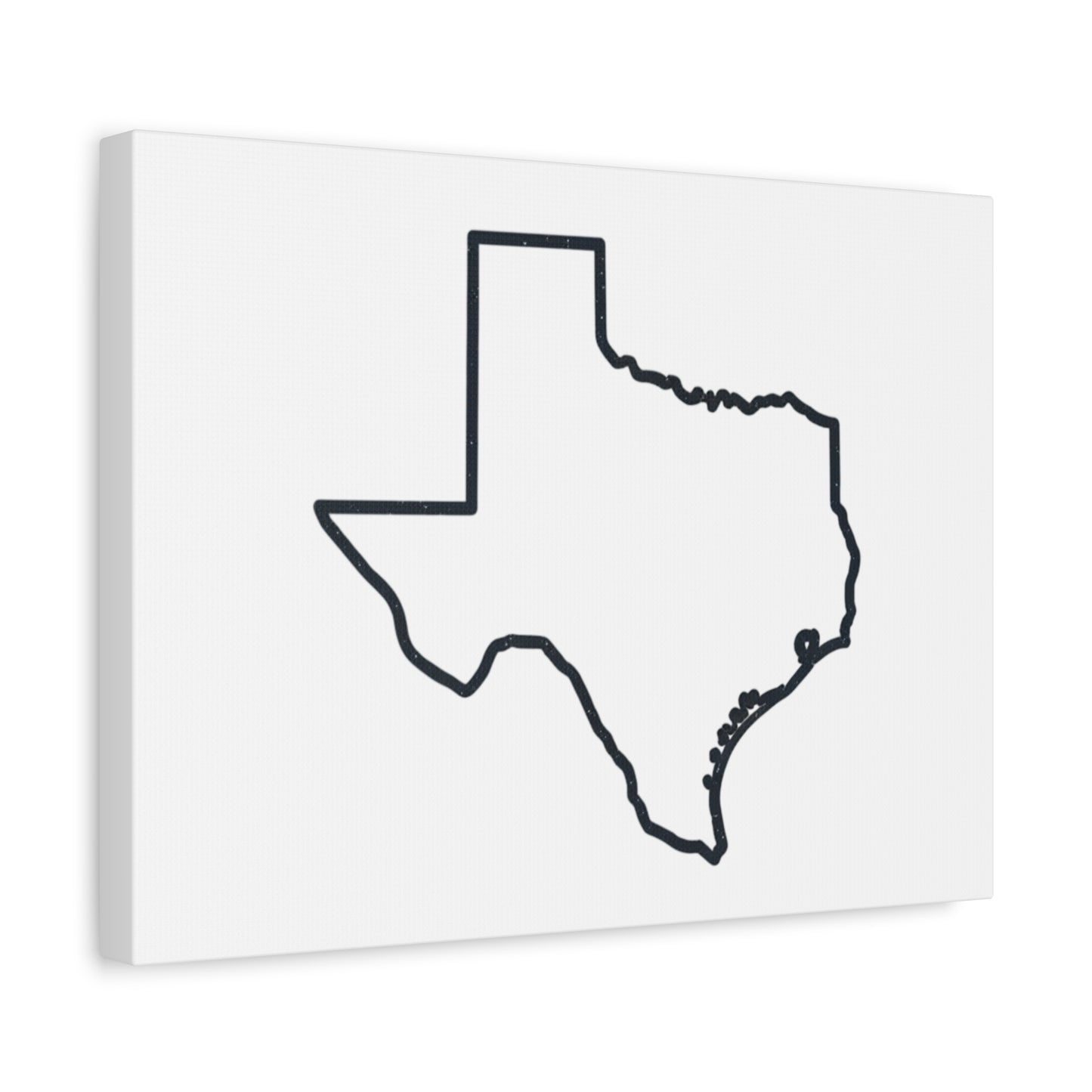 Texas Outline Canvas Wall Art