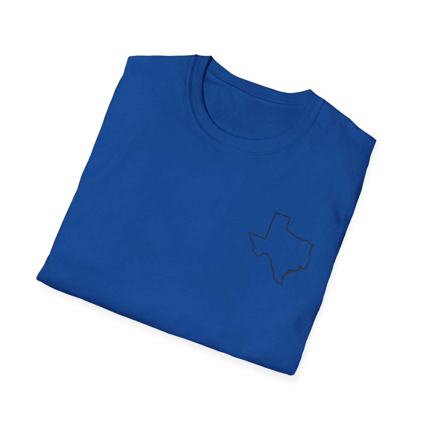 Texas Outline T-Shirt —  Logo Only