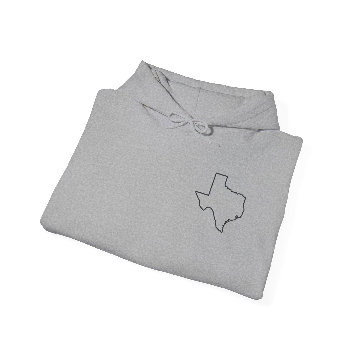 Unisex Heavy Blend™ Hooded Sweatshirt "American Until Texas Secedes"