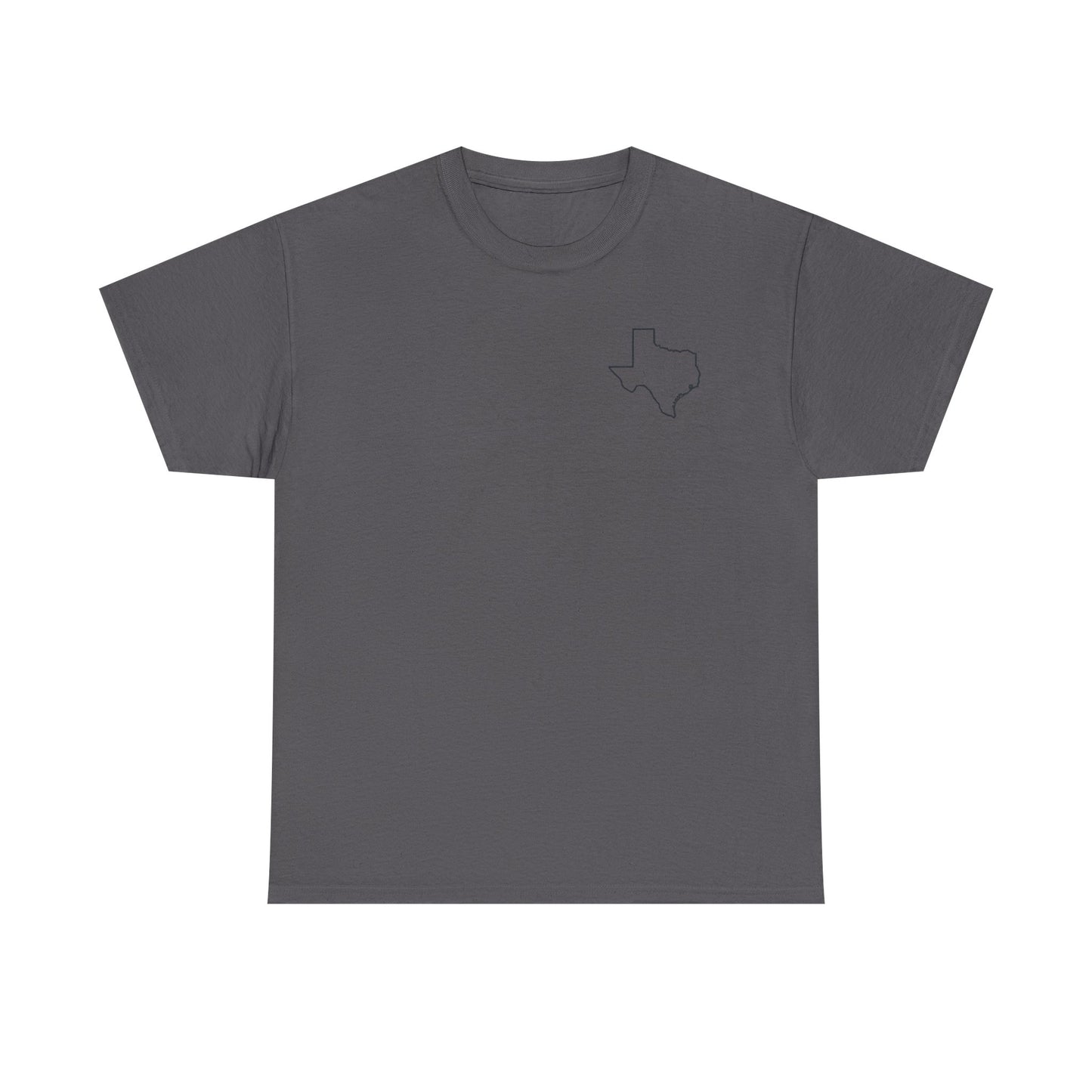 Texas Outline Tee — Minimal State Map T-Shirt