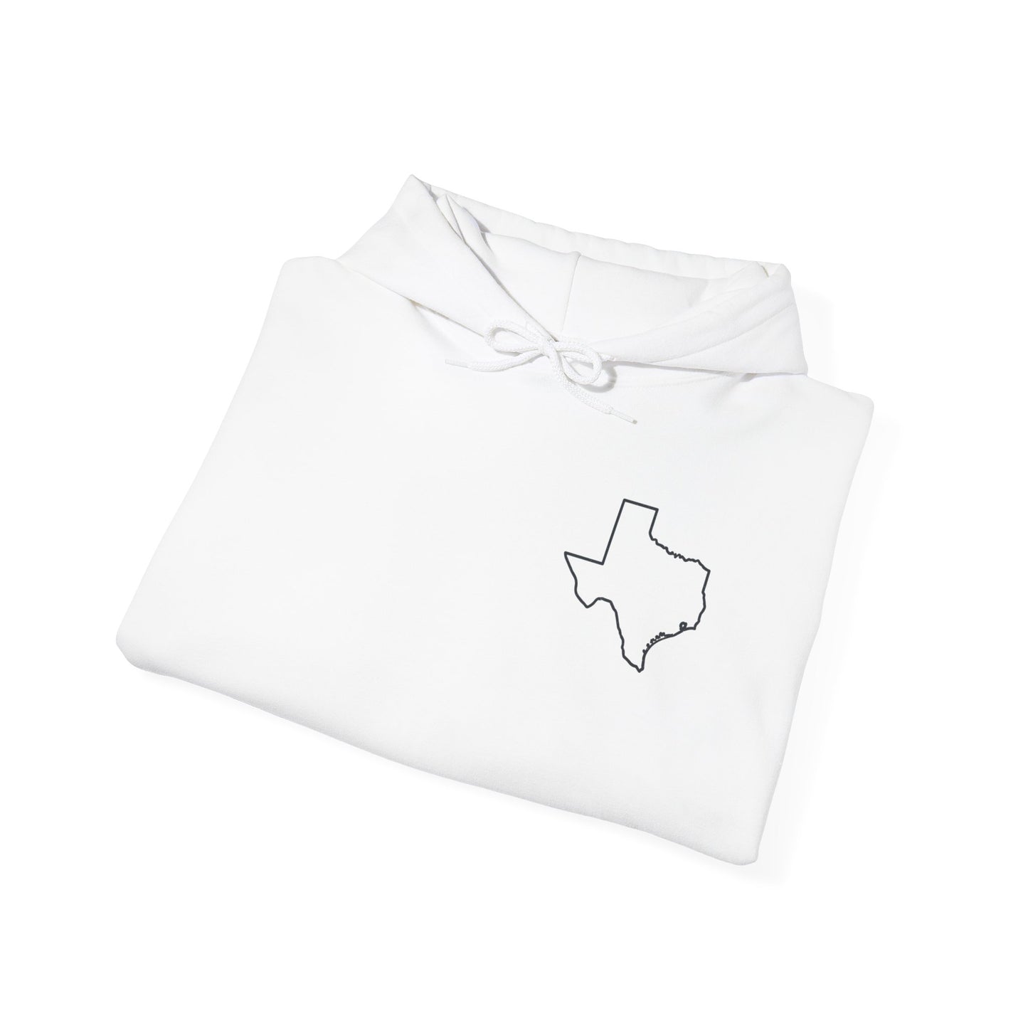 Unisex Heavy Blend™ Hooded Sweatshirt "American Until Texas Secedes"