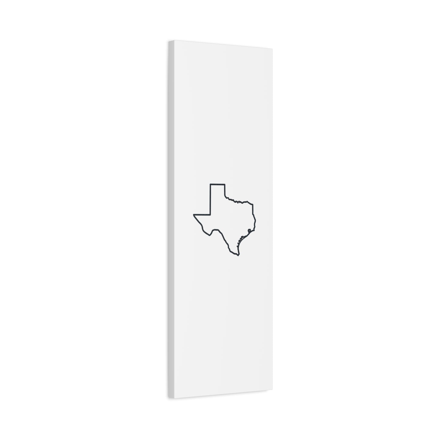 Texas Outline Canvas Wall Art